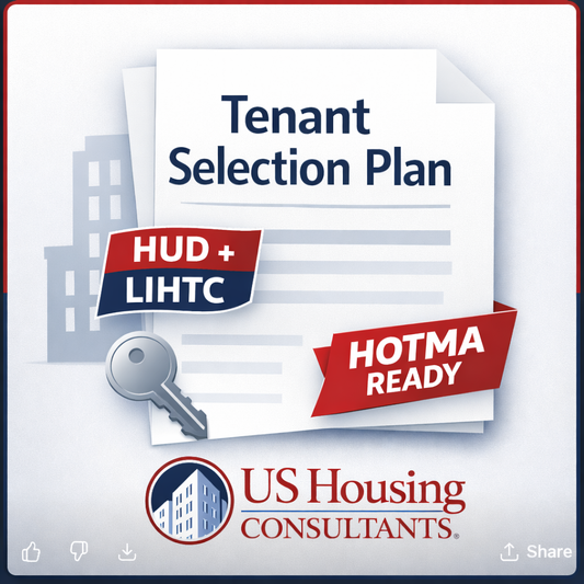 HOTMA-Ready Tenant Selection Plan for Blended HUD & LIHTC Properties