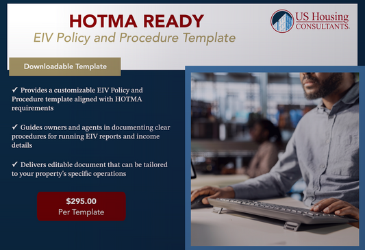 HOTMA Ready EIV Policy and Procedure Template