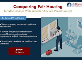 Foundations of Fair Housing for Maintenance Professionals