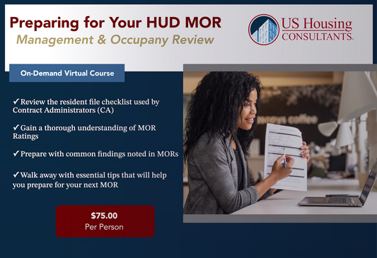 Preparing for Your HUD Management & Occupancy Review (MOR)
