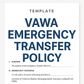 VAWA Emergency Transfer Template